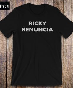 Black Puerto Rico Flag Shirt, Levantate Boricua, Ricky Renuncia, #rickyrenuncia Tee