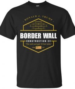 Border wall construction shirts