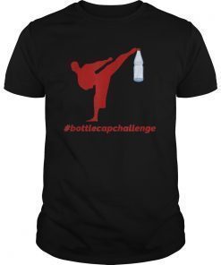 Bottle Cap Challenge Shirt Funny Sport Trend T-Shirt