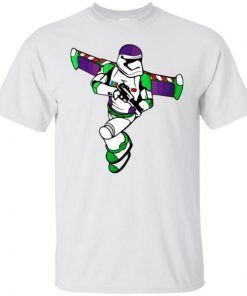 Buzz Lightyear Stormtrooper Star Wars shirts