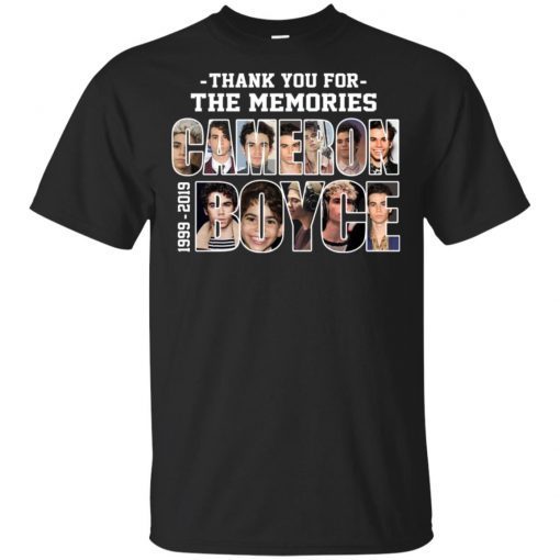 Cameron Boyce 1999-2019 Thank you for the memories hoodie, ls, t shirt