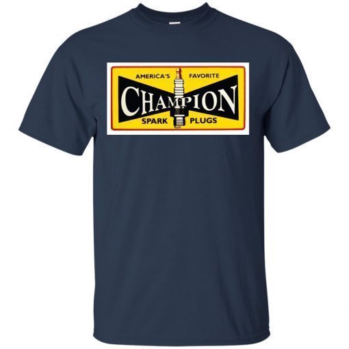 Champion spark plugs shirt