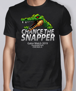 Chance The Snapper Gator Watch 2019 Humboldt Park Chicago T-Shirt