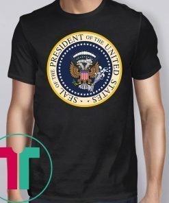 Charles Leazott’s Fake Presidential Seal Shirt