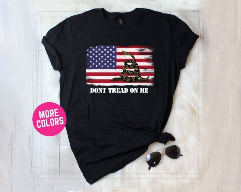 Chris Dont Tread On Me Shirt American Gadsden Flag T-Shirt