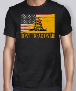 Chris Pratt Don’t Tread On Me US Flag Back Shirt