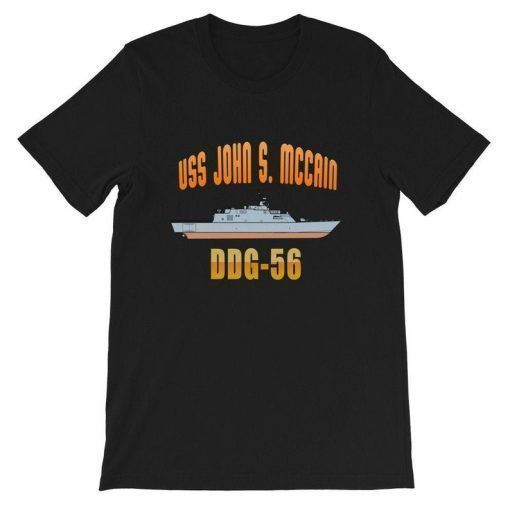 USS John S. McCain DDG-56 Veteran T-Shirt