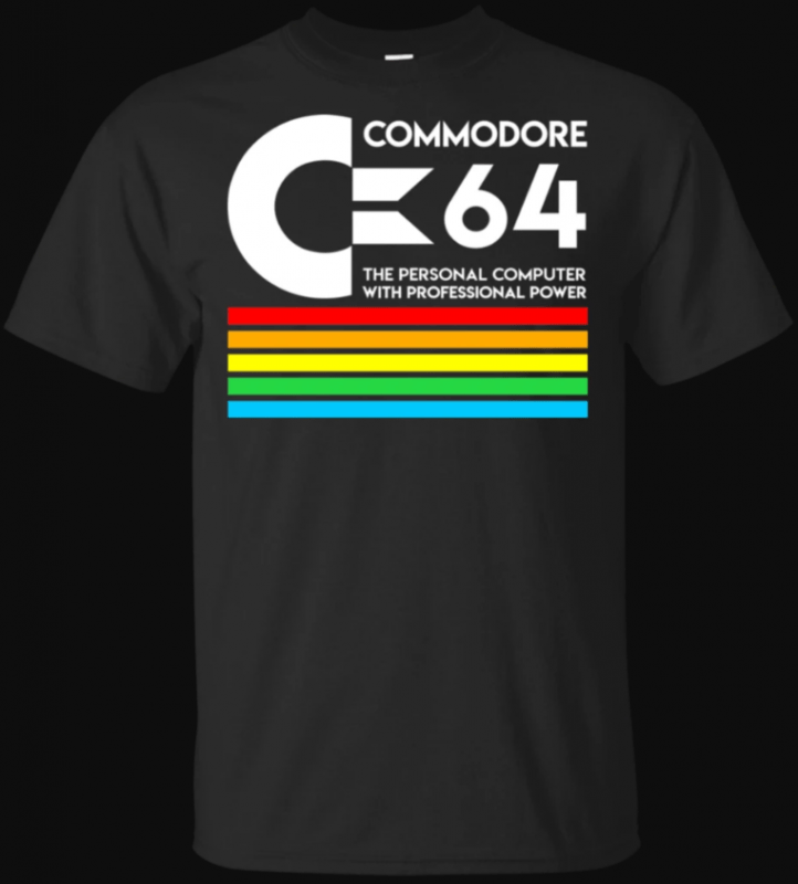 Commodore Shirt 64 Retro Computer For Men Women Kids Shirt