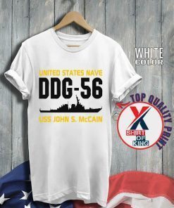DDG-56 USS John S. McCain Men's And Women's Shirt