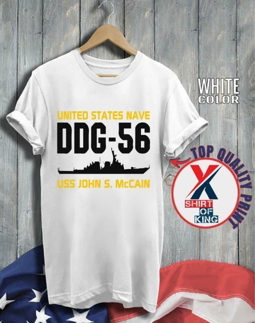 DDG-56 USS John S. McCain Men's And Women's Shirt