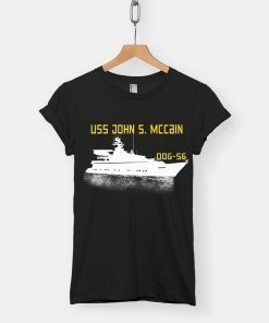 DDG-56 USS John S. McCain Men's And Women's T-Shirts