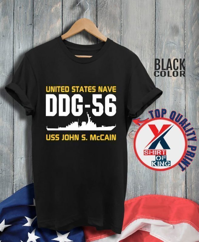 DDG-56 USS John S. McCain Men's And Women's T-Shirt