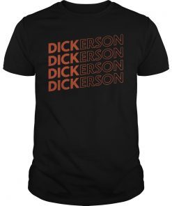 Dick Dick Dick Dick T-Shirt Alex Dickerson Tee