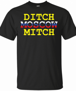 Ditch Moscow Mitch Russian Puppet Vote Him Out 2020 T-Shirt