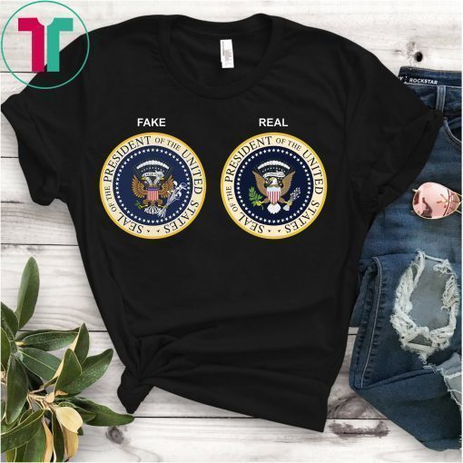 Real and Fake Presidential Seal T-Shirt
