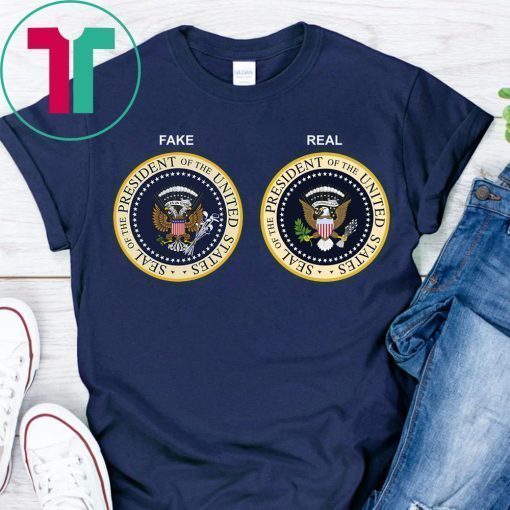 Real and Fake Presidential Seal T-Shirt