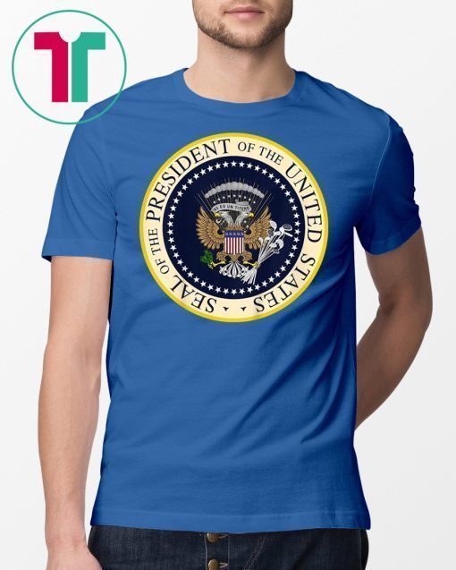 Fake Presidential Seal, Parody Presidential Seal, Anti Trump Shirt, Funny, Extremely Stable Genius, Charles Leazott, 45 is a Puppet