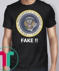 Fake Presidential Seal Shirt One Term Donnie Merchandise Shirt