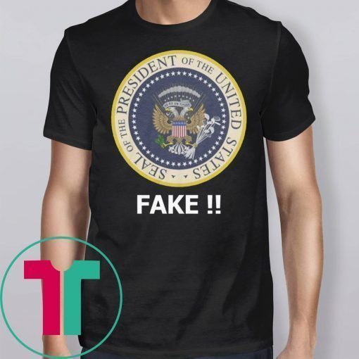 Fake Presidential Seal Shirt One Term Donnie Merchandise Shirt