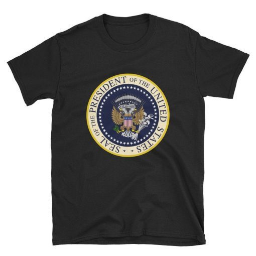 Fake Presidential Seal T-Shirt Trump Fake Russian presidential seal 45 is a puppet political shirt