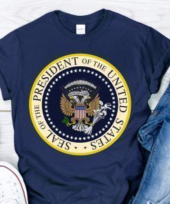 Fake Presidential Seal Trump Shirt 45 is a Puppet Shirt