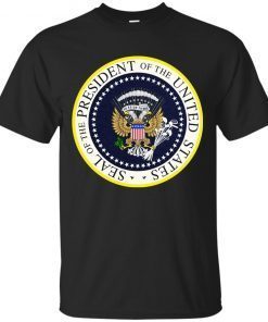 Fake presidential seal t shirt
