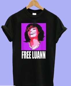 Free Luann Black T-Shirt