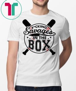 Fucking Savages In The Box T-Shirt Aaron New York Boone's Savages In The Box Ejection Shirt