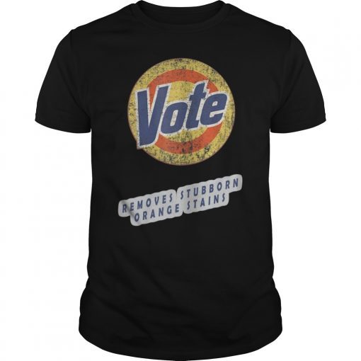 Funny Anti Trump Vote Detergent Vintage T-Shirt