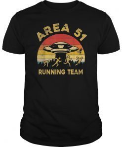 Funny Area 51 Running Team Storm Area 51 Runner T-Shirt