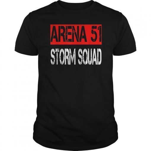 Funny Area 51 Storm Squad T-Shirt