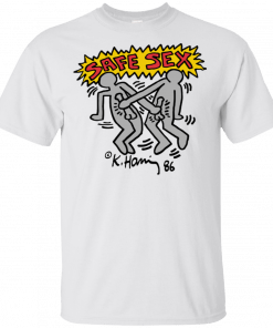 Harry Styles Keith Haring Safe Sex Atlantic City T-Shirt