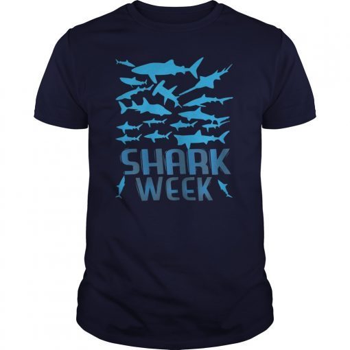 Have a Good WEEK with this SHARK t-shirts