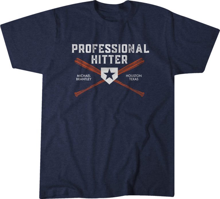 Professional Hitter Michael Brantley Houston Texas T-Shirt