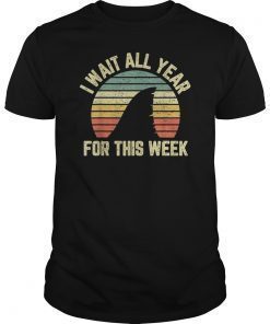 I Wait All Year For This Week Shirt Funny Shark Shirt