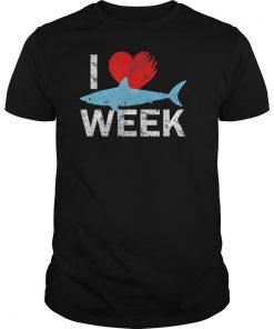 I Wait All Year For This Week T-Shirt Funny Shark Tee shirt