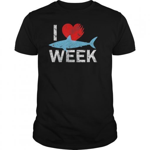 I Wait All Year For This Week T-Shirt Funny Shark Tee shirt