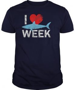 I Wait All Year For This Week T-Shirt Funny Shark Tee shirts