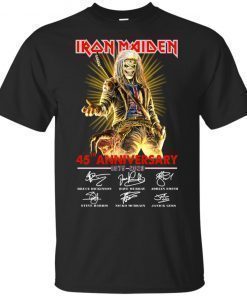 Iron Maiden 45th Anniversary 1975-2020 shirt