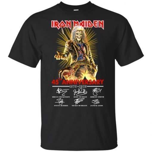 Iron Maiden 45th Anniversary 1975-2020 shirt