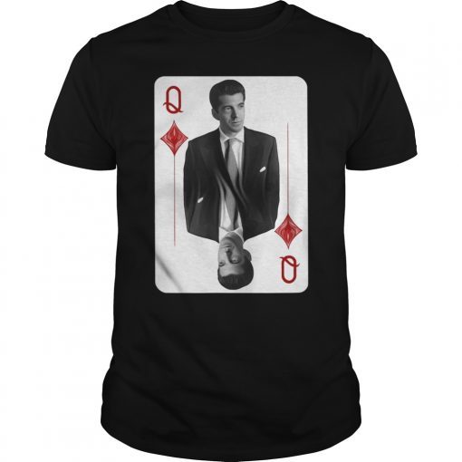 JFK Jr. The Q Card of Diamonds T-Shirt