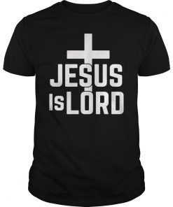 Jesus is Lord Romans 109 Christian Cross Shirt