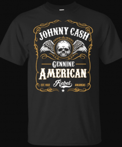 Johnny Cash Gennine American T-Shirt