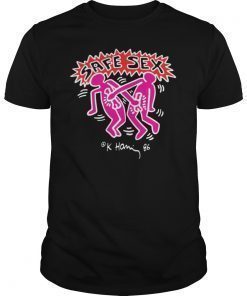 Keith Haring AIDS Harry Safe Sex Shirts