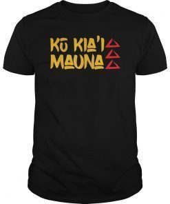 Ku Kiai Mauna Guardians of Mauna Kea Hawaiian T-Shirt