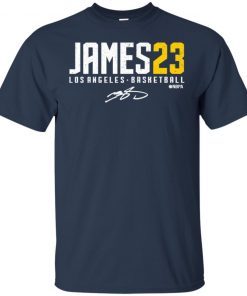 Lebron James L.A 23 Signature shirt