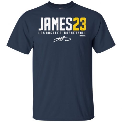 Lebron James L.A 23 Signature shirt