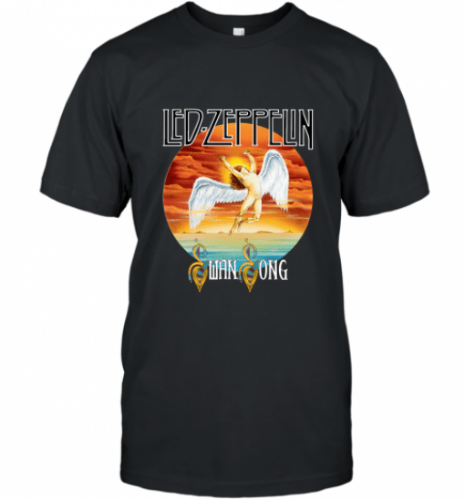 Led Zeppelin Swan Song 1973 Tour T-Shirt