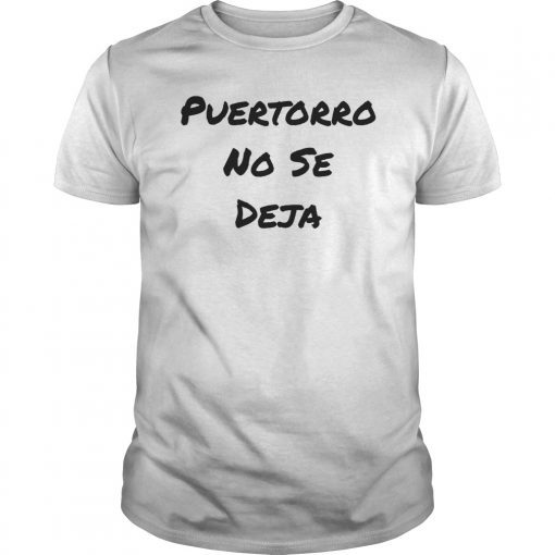 Mens Ricky Renuncia Shirt Puertorro No Se Deja Puerto Rico Shirt