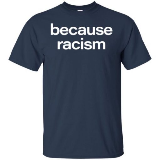 Miles Franklin Because Racism shirts